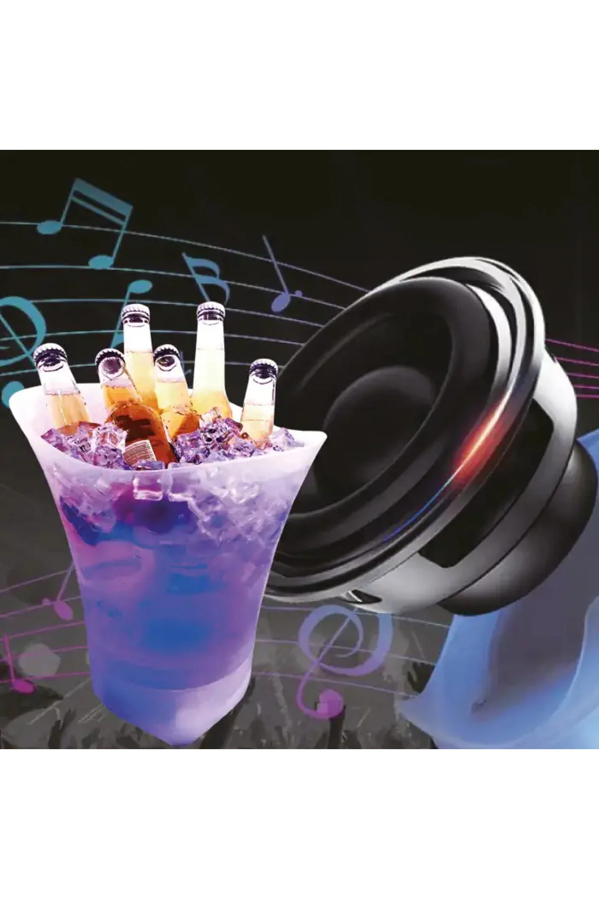 HIELERA- PARLANTE REPRODUCTOR DE MUSICA