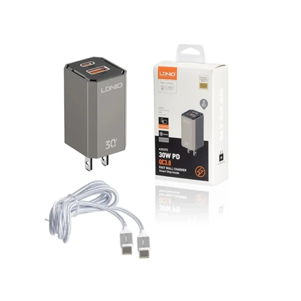 CARGADOR LDNIO 30W PD - Image 3