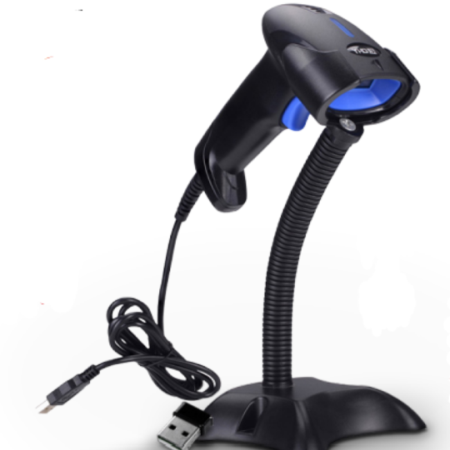 SCANNER/LECTOR DE BARRA CON CABLE